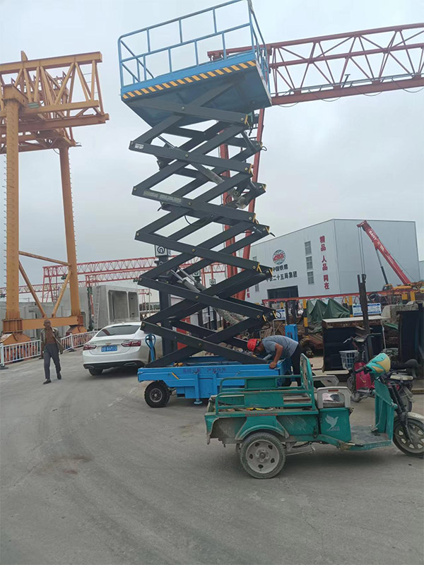 常规剪叉升降平台案例